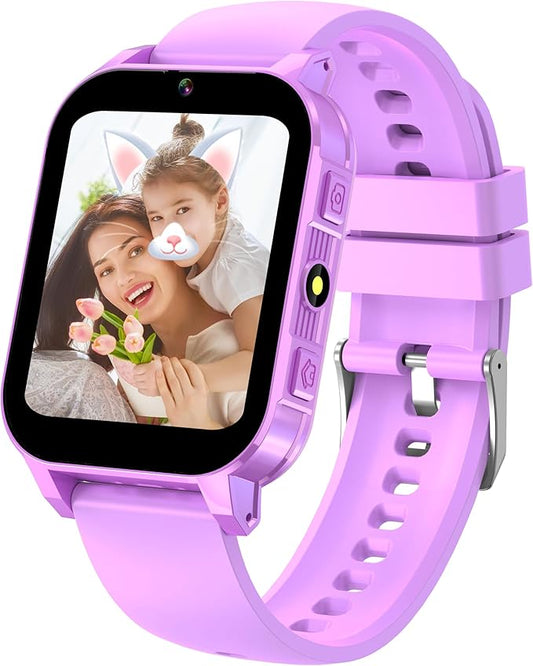 Kids Smart Watch girls, Learn Card Audiobook HD Touch Screen